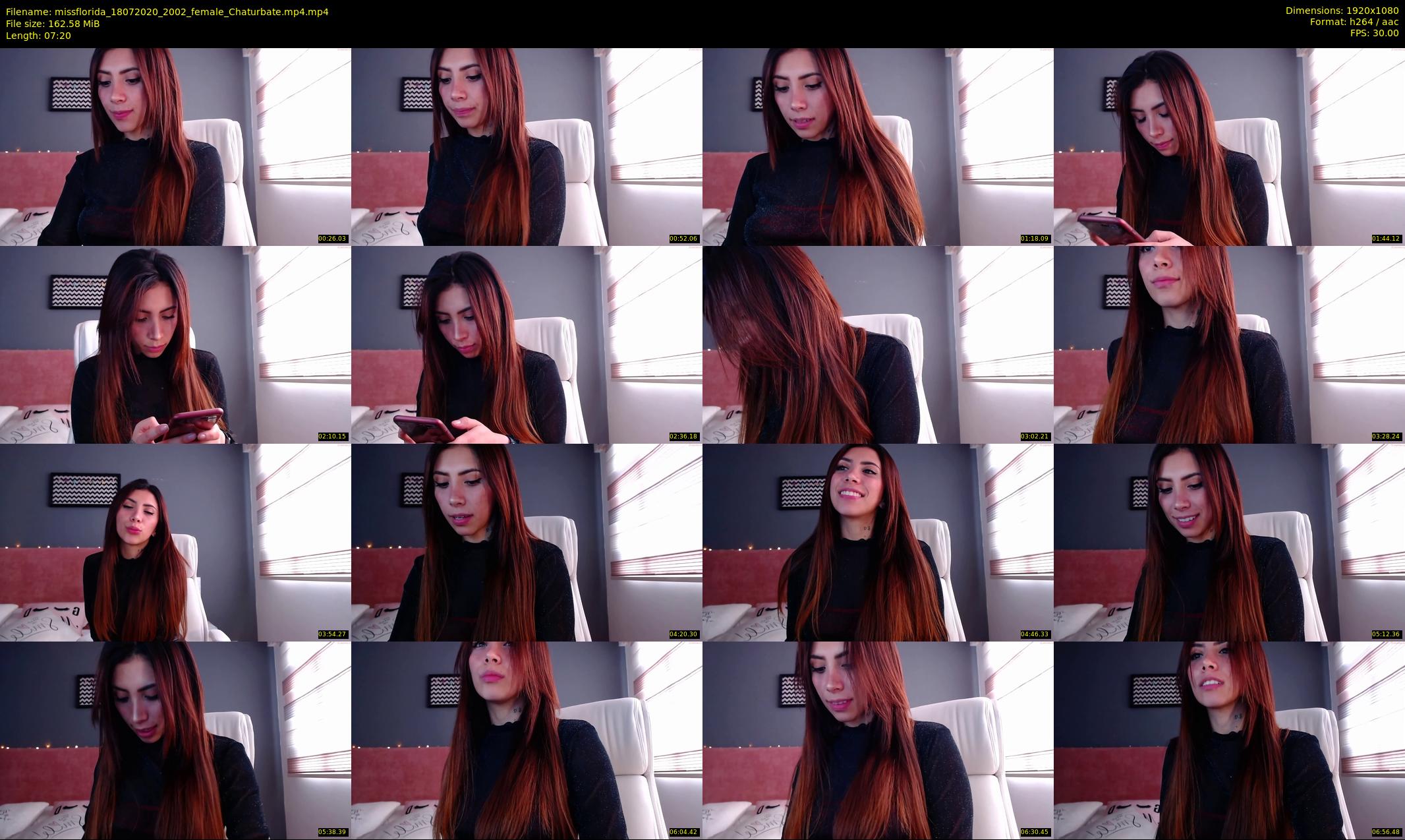 missflorida — 8 minute Chaturbate female cam show recording, 1080p, Jul 18, 2020