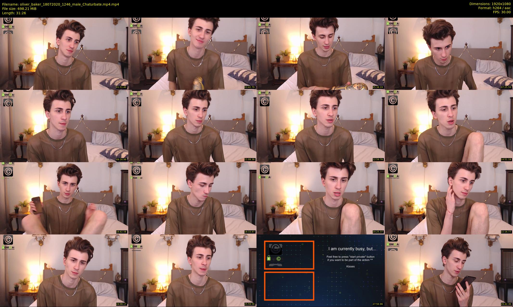 oliver_baker — 32 minute Chaturbate male cam show recording, 1080p, Jul 18, 2020