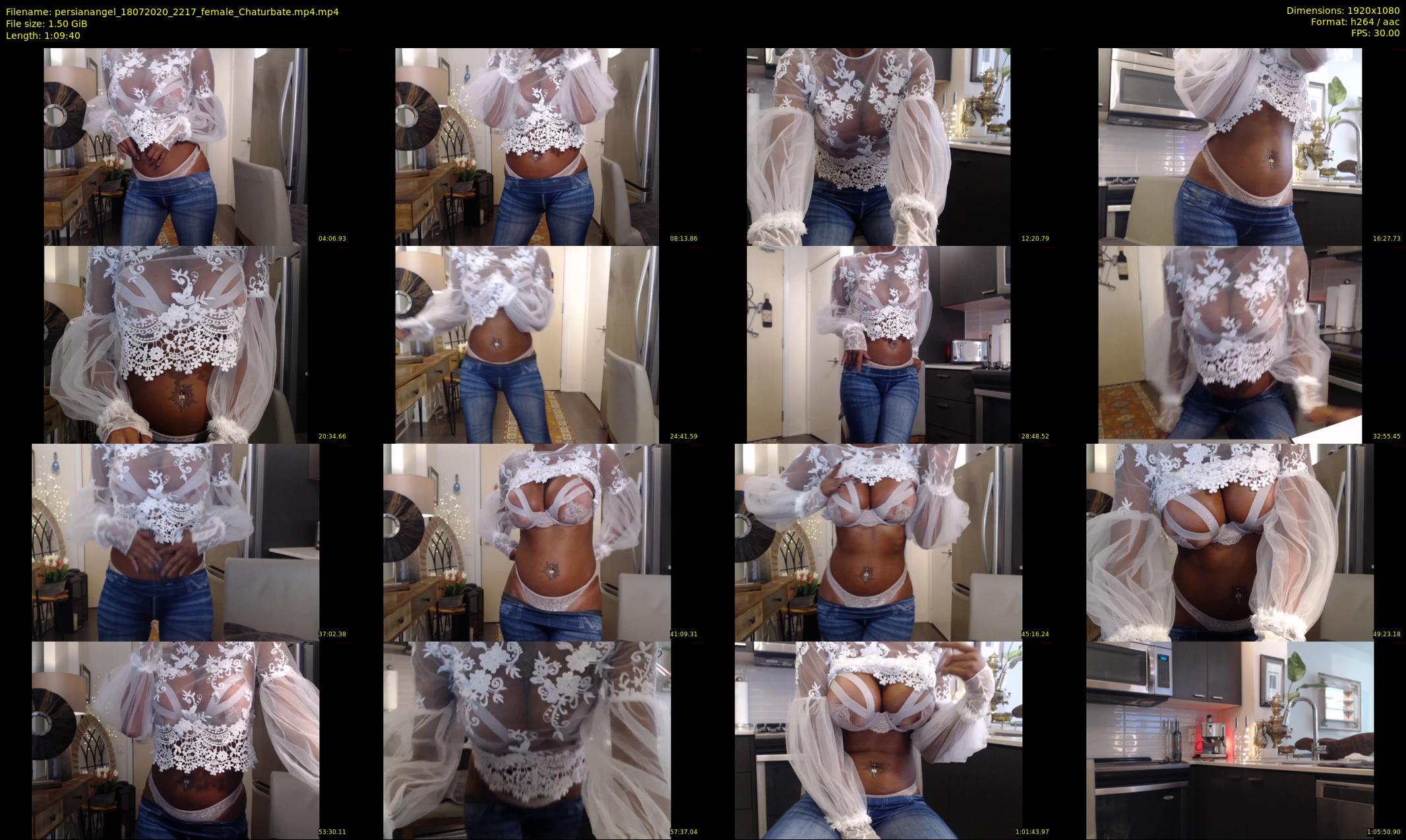 persianangel — 70 minute Chaturbate female cam show recording, 1080p, Jul 18, 2020