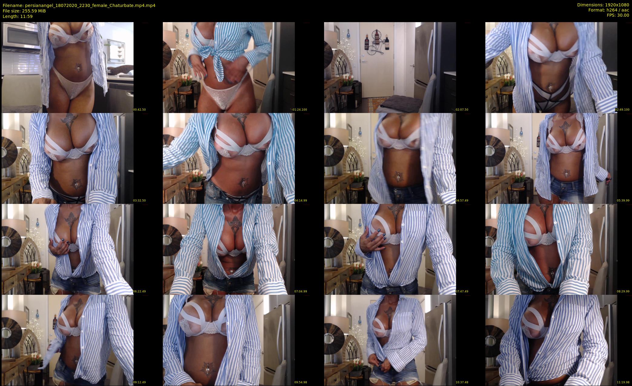 persianangel — 12 minute Chaturbate female cam show recording, 1080p, Jul 18, 2020
