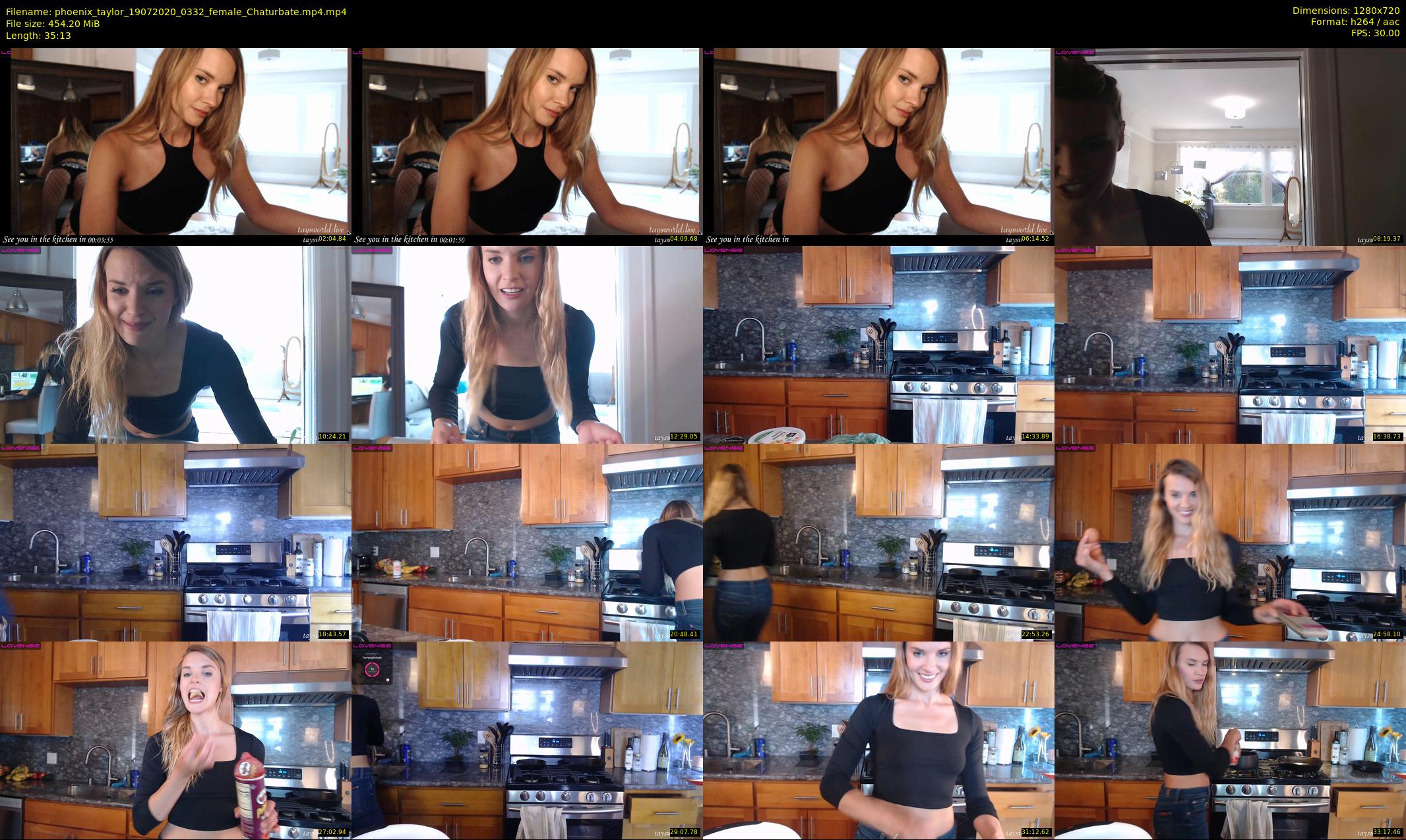 phoenix_taylor — 36 minute Chaturbate female cam show recording, 720p, Jul 19, 2020
