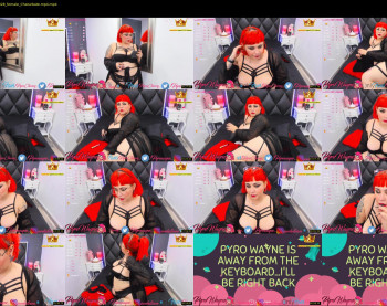 pyrowayne — 47 minute Chaturbate female cam show recording, 720p, Jul 18, 2020