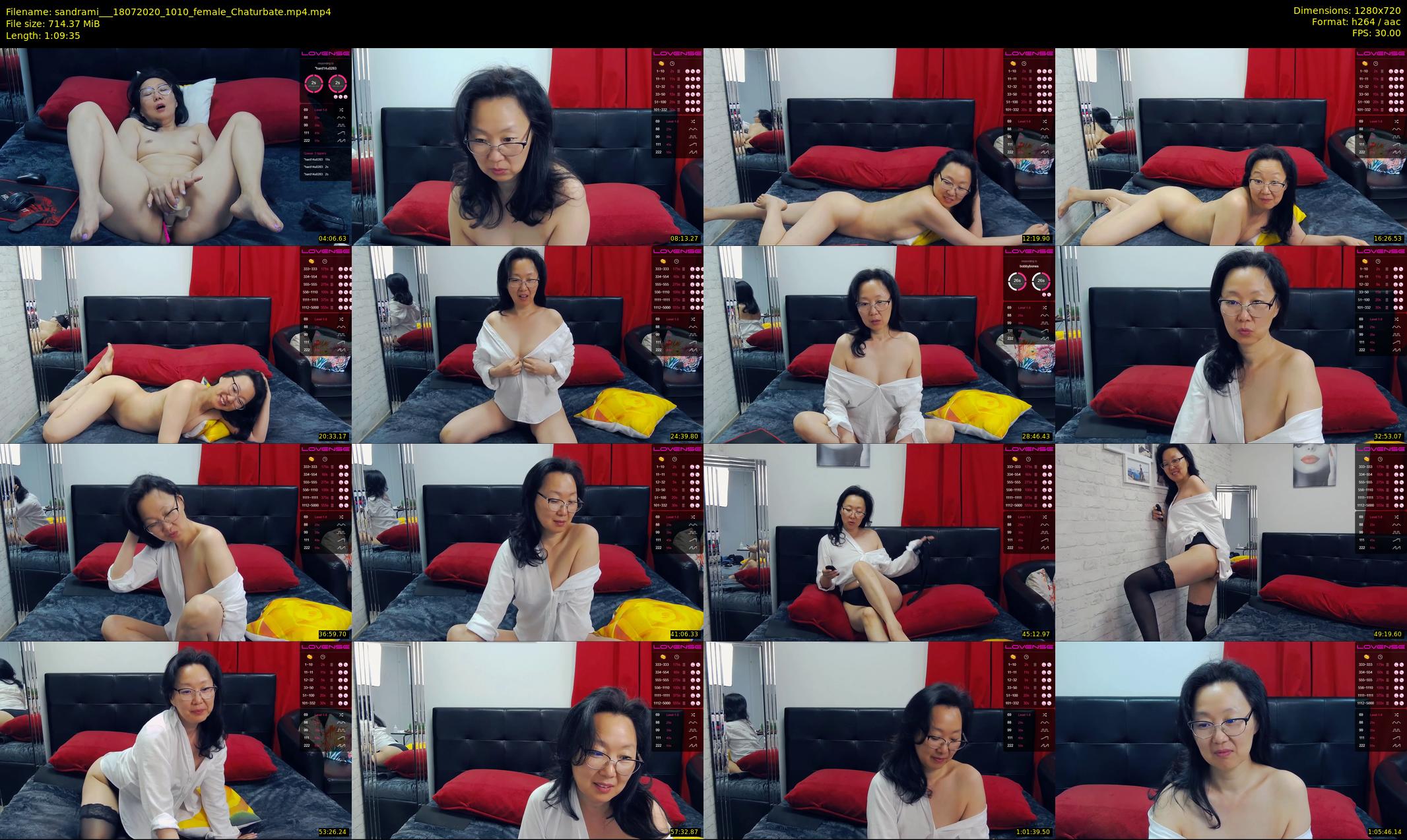 sandrami__ — 70 minute Chaturbate female cam show recording, 720p, Jul 18, 2020