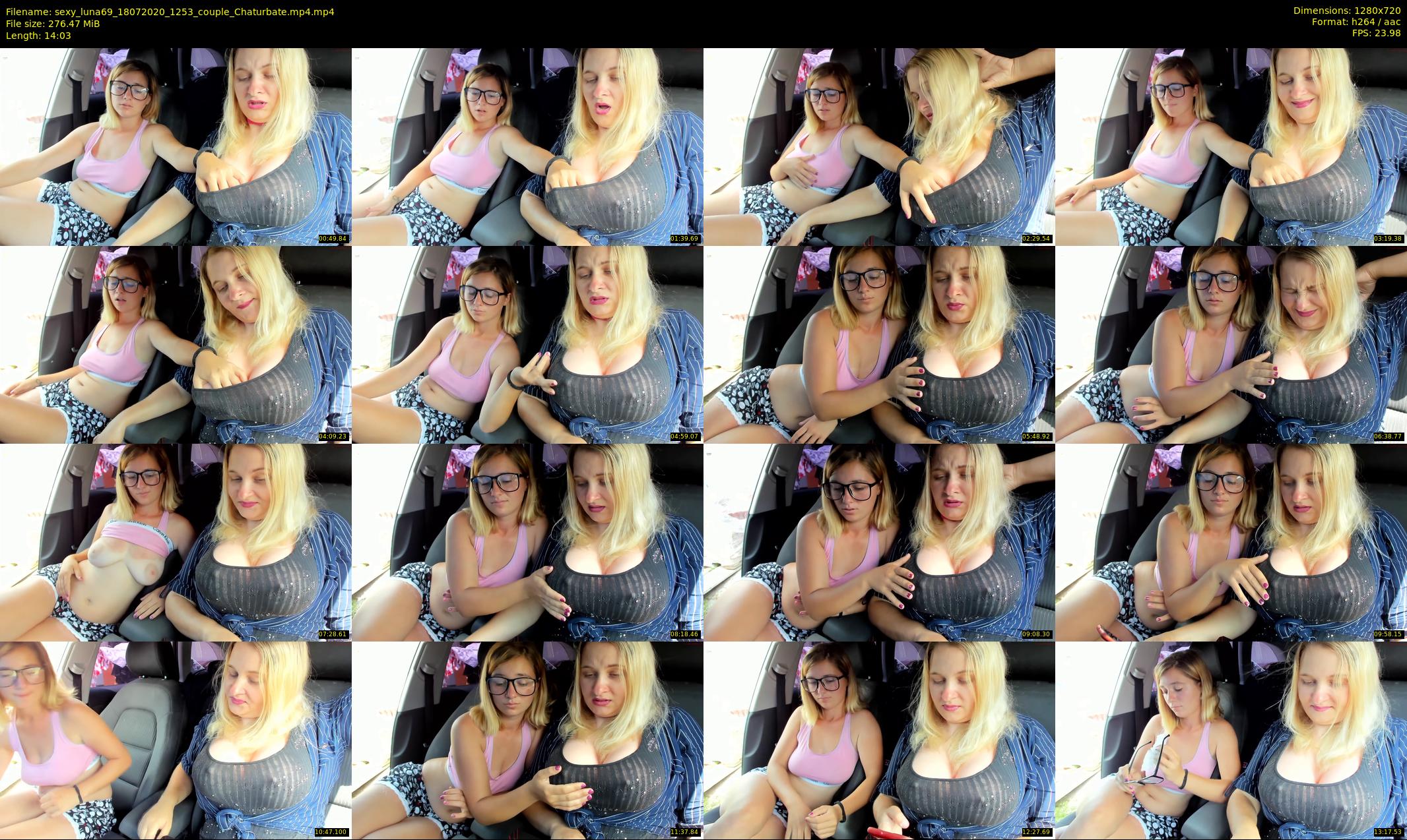 sexy_luna69 — 15 minute Chaturbate couple cam show recording, 720p, Jul 18, 2020