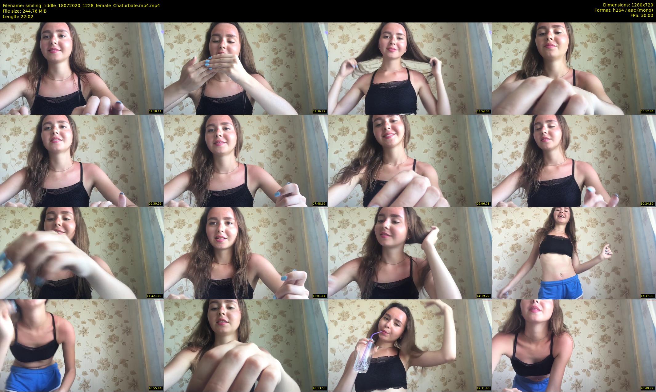 smiling_riddle — 23 minute Chaturbate female cam show recording, 720p, Jul 18, 2020