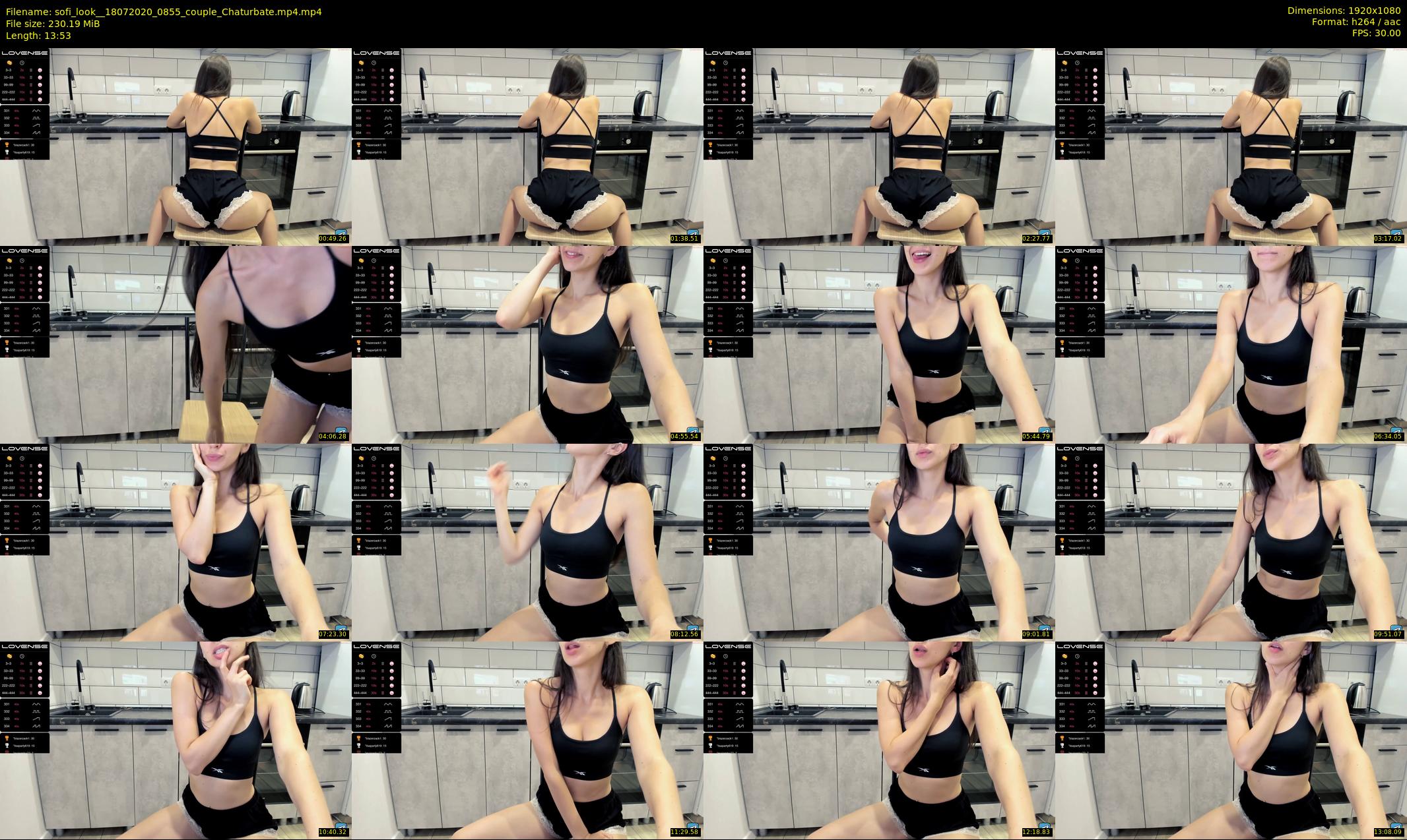 sofi_look_ — 14 minute Chaturbate couple cam show recording, 1080p, Jul 18, 2020