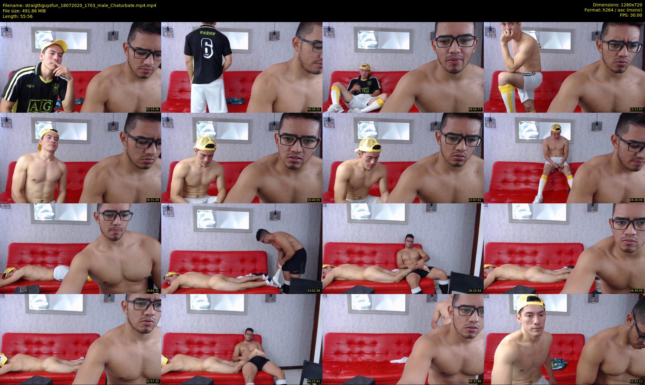 straigthguysfun — 56 minute Chaturbate male cam show recording, 720p, Jul 18, 2020