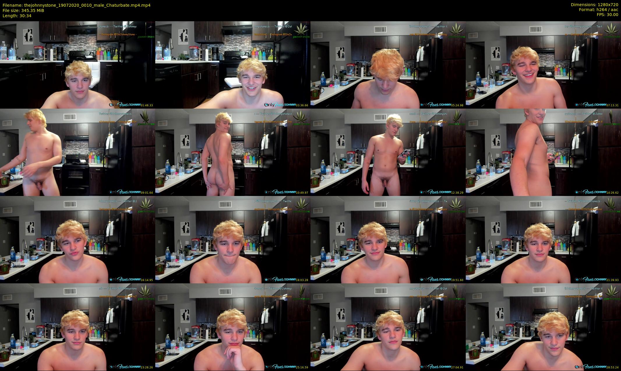 thejohnnystone — 31 minute Chaturbate male cam show recording, 720p, Jul 19, 2020