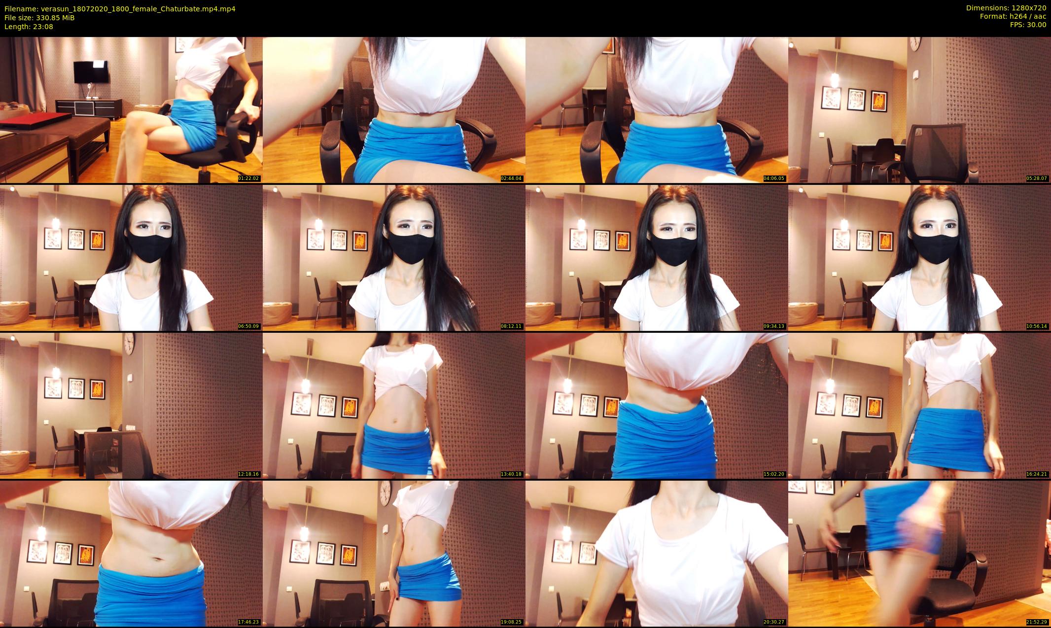 verasun — 24 minute Chaturbate female cam show recording, 720p, Jul 18, 2020