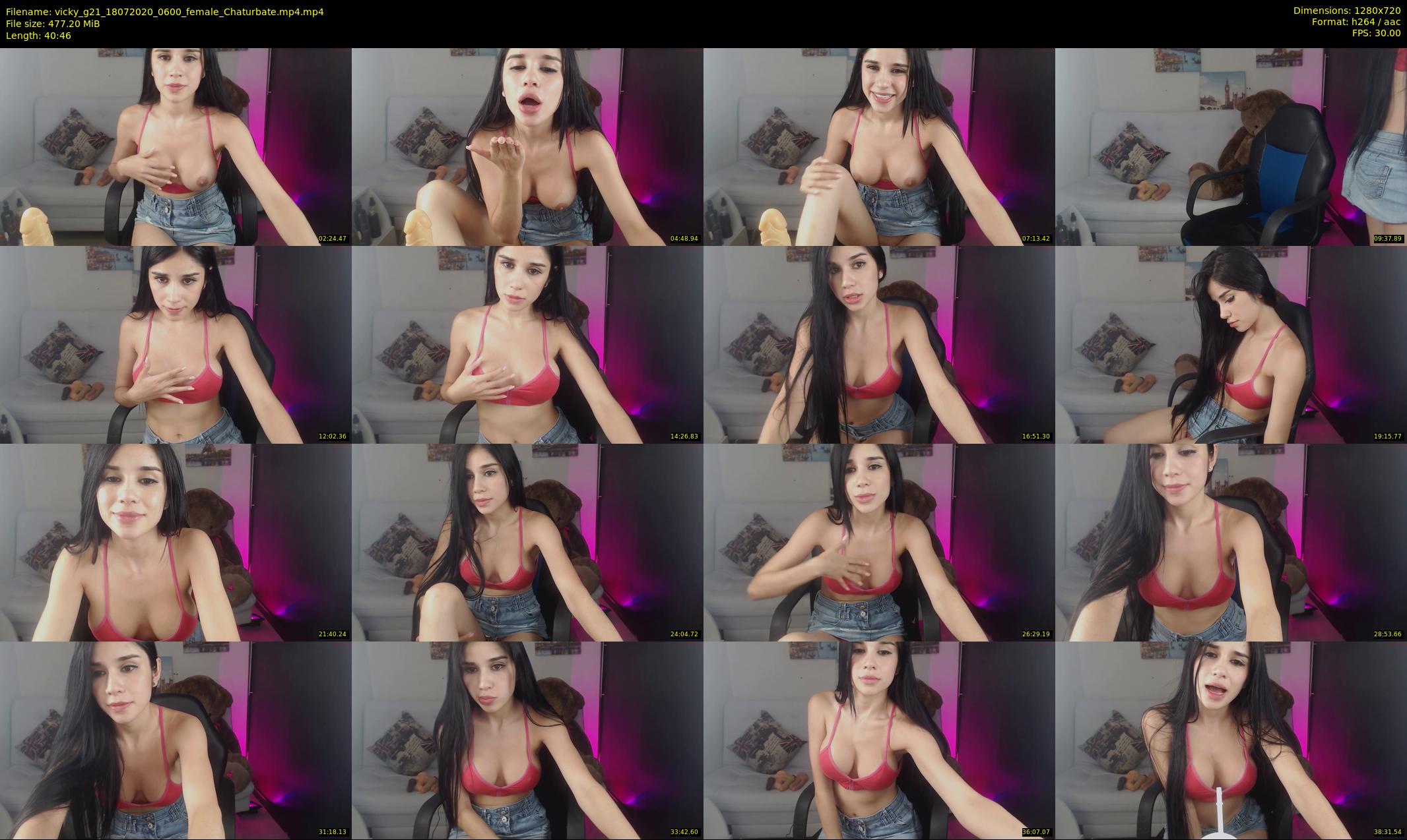 vicky_g21 — 41 minute Chaturbate female cam show recording, 720p, Jul 18, 2020