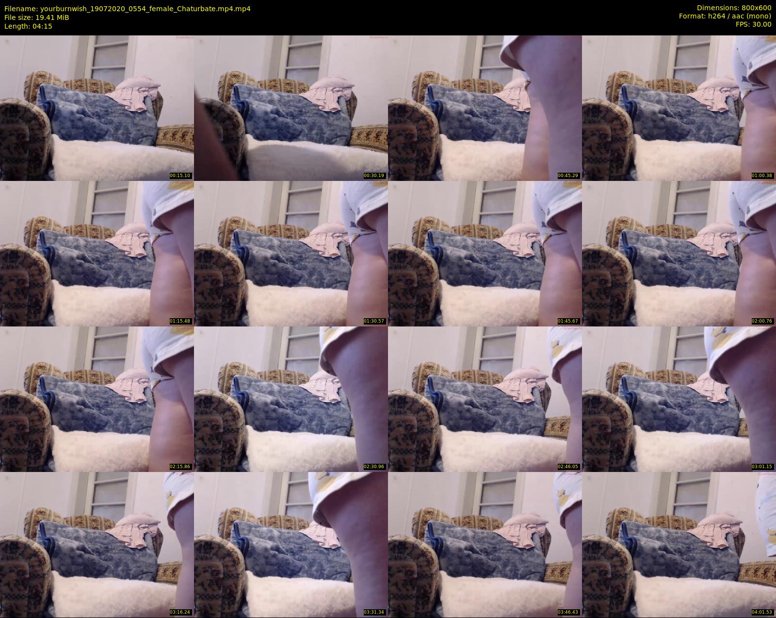 yourburnwish — 5 minute Chaturbate female cam show recording, 480p, Jul 19, 2020