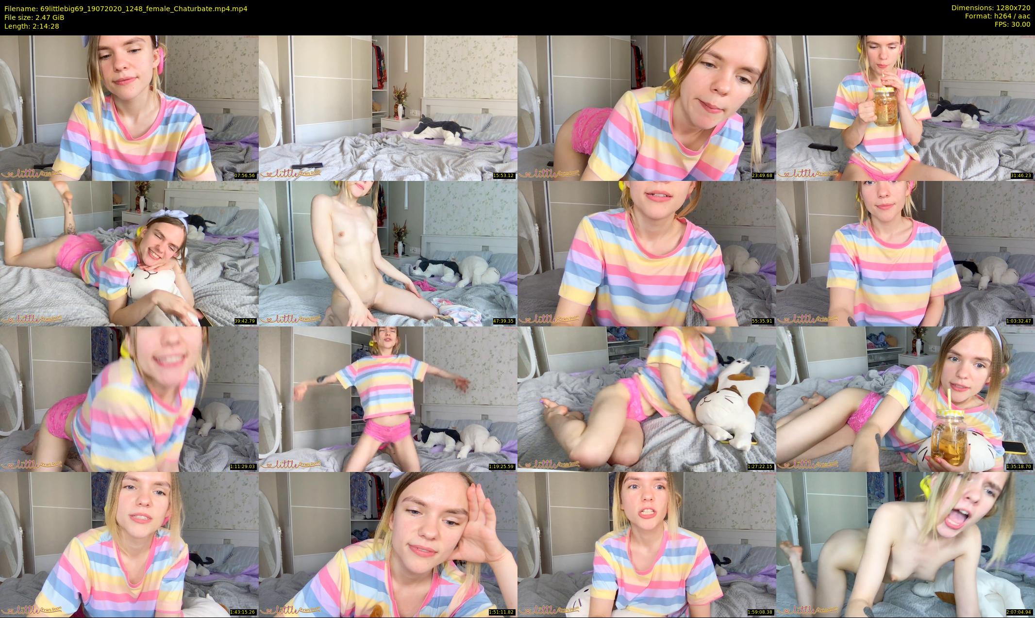 69littlebig69 — 135 minute Chaturbate couple cam show recording, 720p, Jul 19, 2020