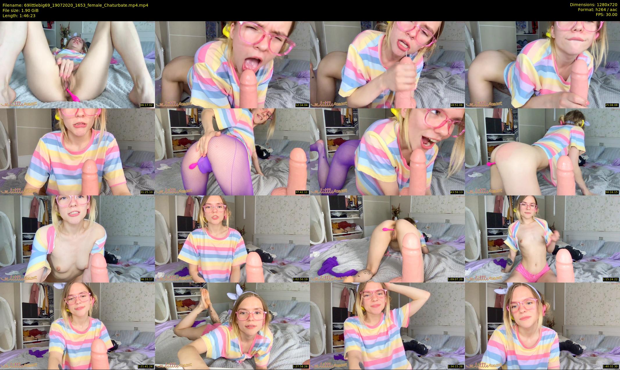 69littlebig69 — 107 minute Chaturbate couple cam show recording, 720p, Jul 19, 2020