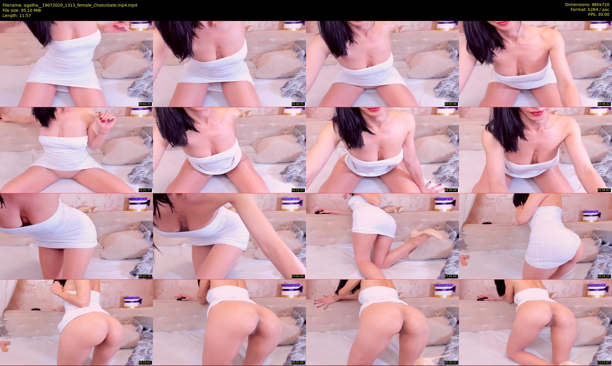 agatha_ — 12 minute Chaturbate female cam show recording, 720p, Jul 19, 2020