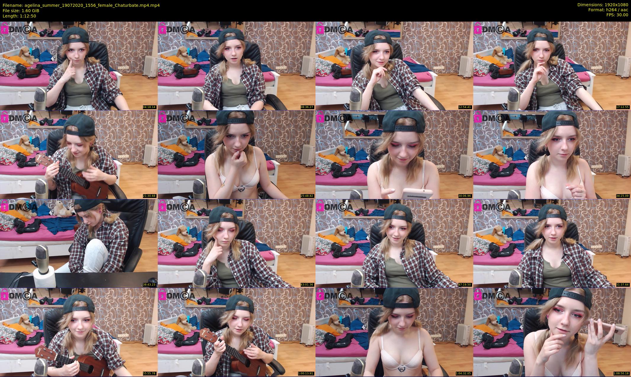 agelina_summer — 73 minute Chaturbate female cam show recording, 1080p, Jul 19, 2020