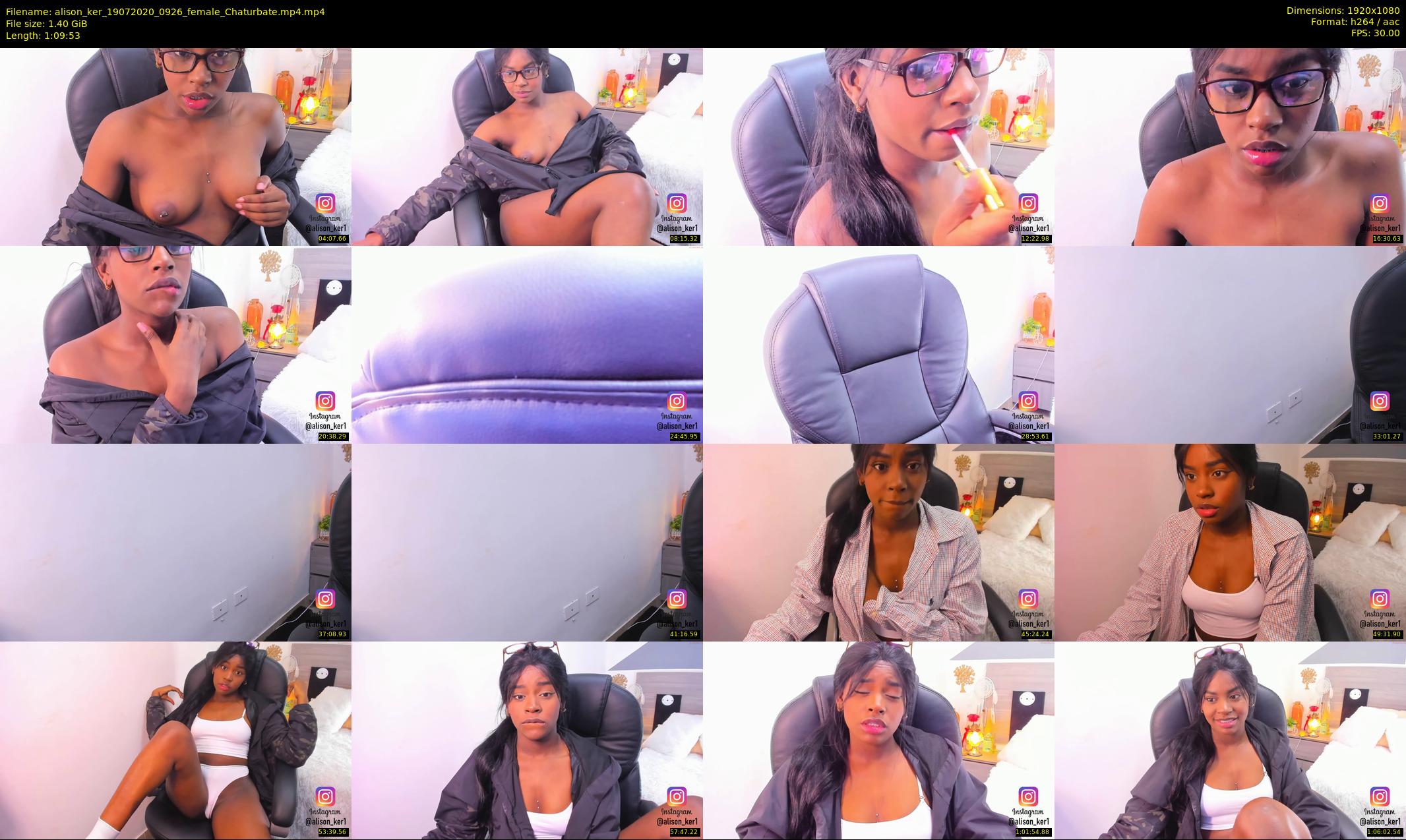 alison_ker — 70 minute Chaturbate female cam show recording, 1080p, Jul 19, 2020