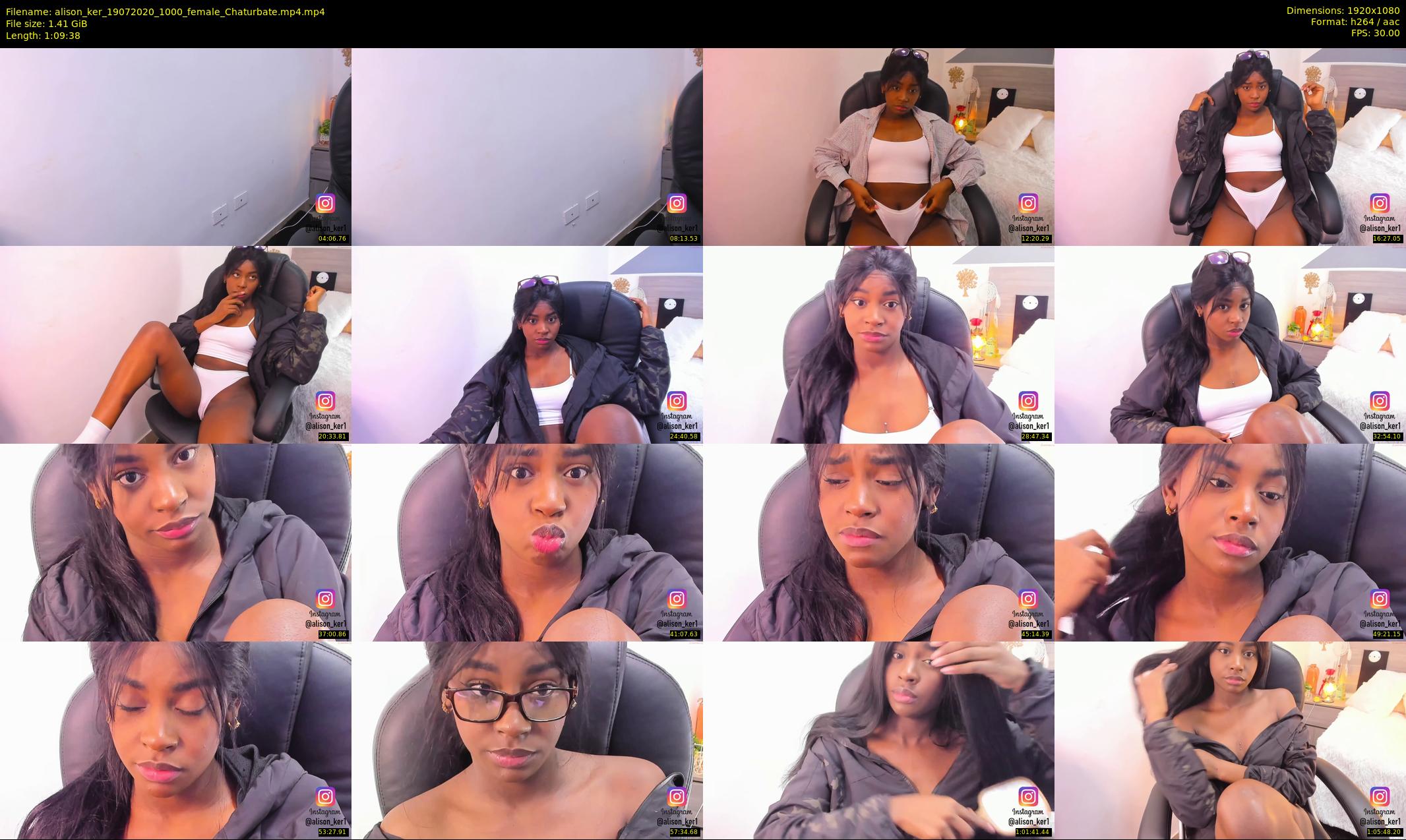alison_ker — 70 minute Chaturbate female cam show recording, 1080p, Jul 19, 2020