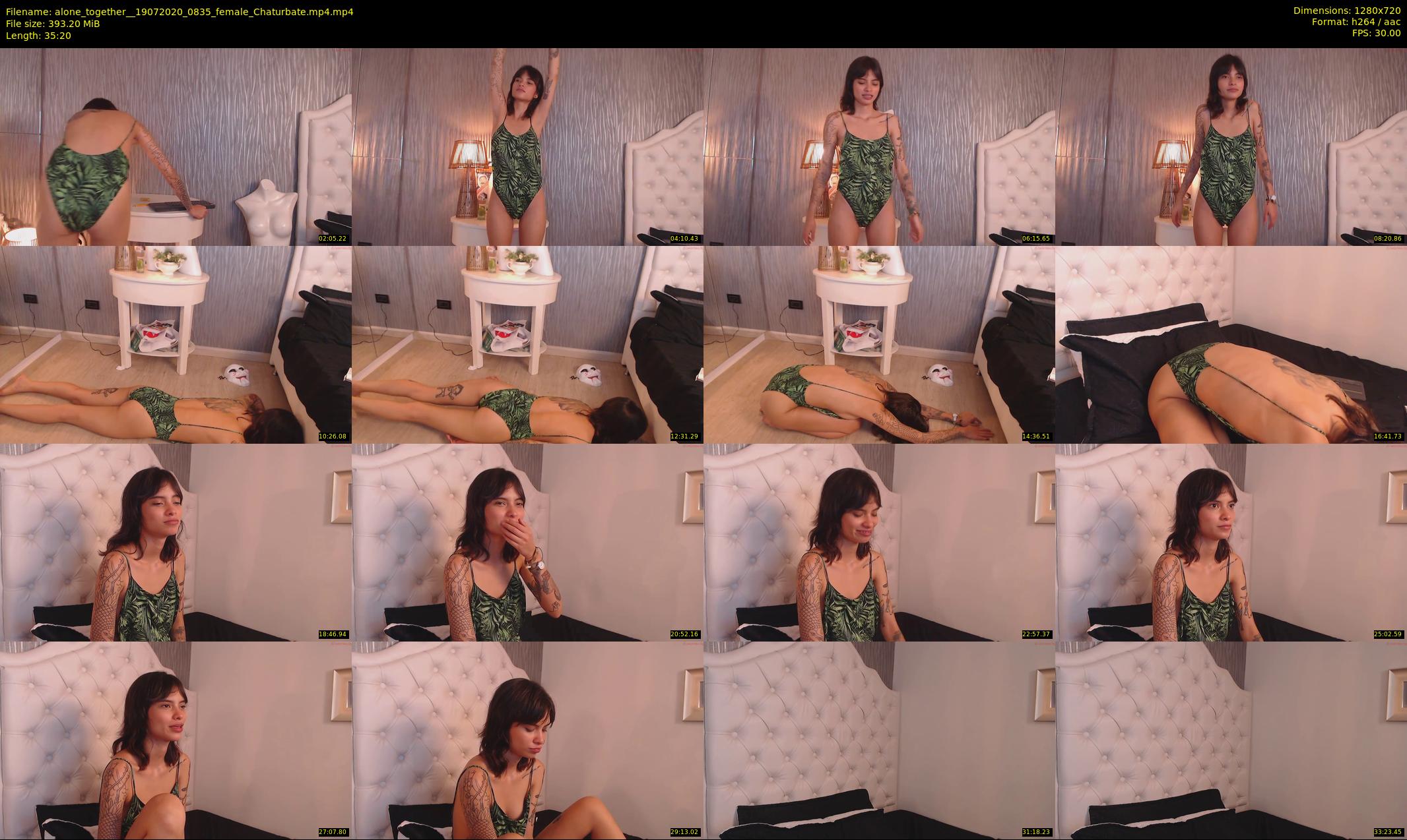 alone_together_ — 36 minute Chaturbate female cam show recording, 720p, Jul 19, 2020