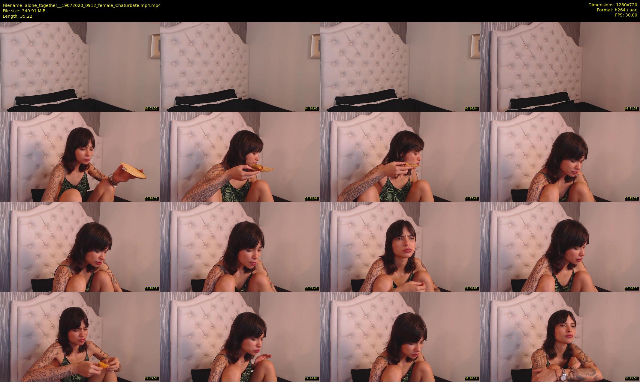 alone_together_ — 36 minute Chaturbate female cam show recording, 720p, Jul 19, 2020
