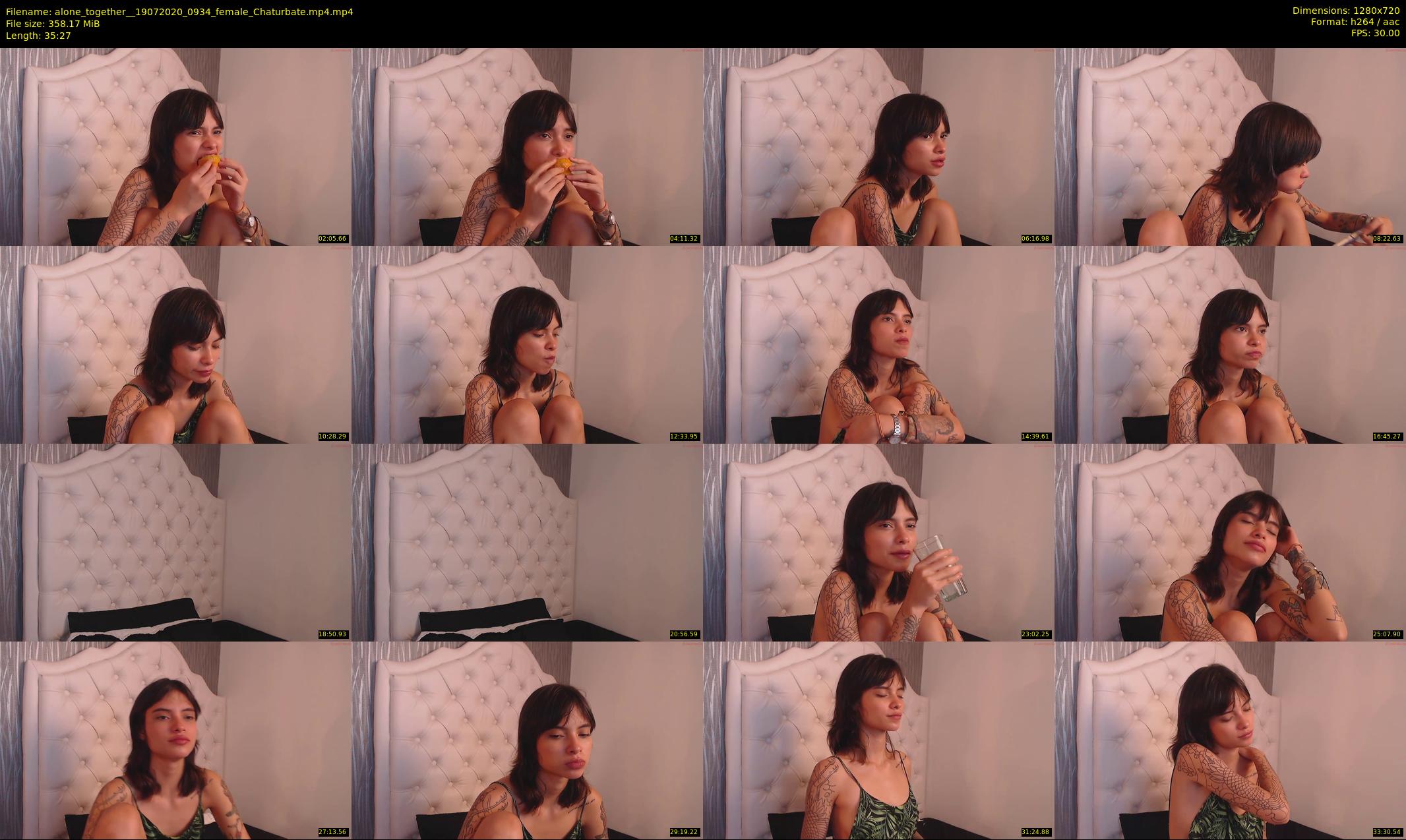 alone_together_ — 36 minute Chaturbate female cam show recording, 720p, Jul 19, 2020