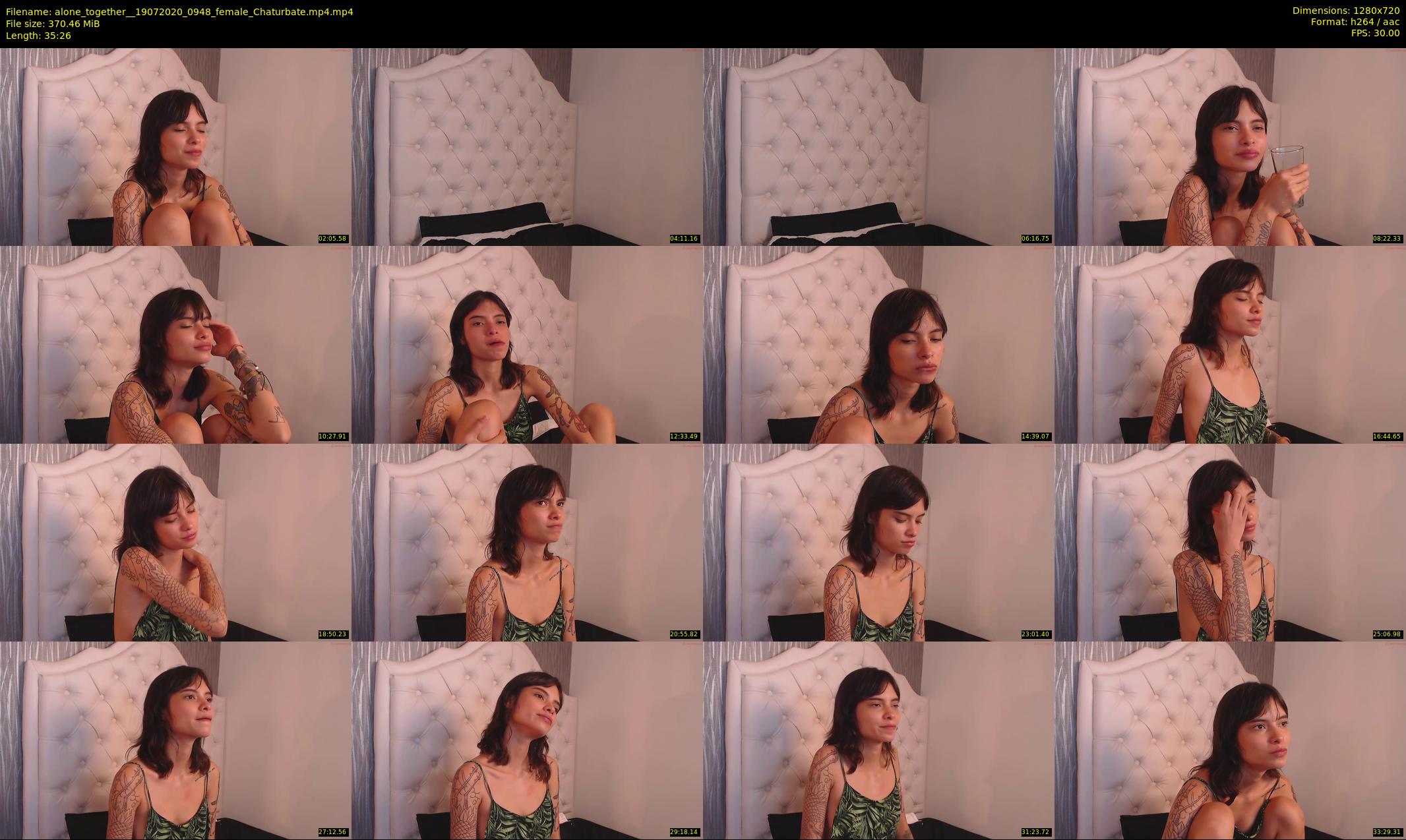 alone_together_ — 36 minute Chaturbate female cam show recording, 720p, Jul 19, 2020