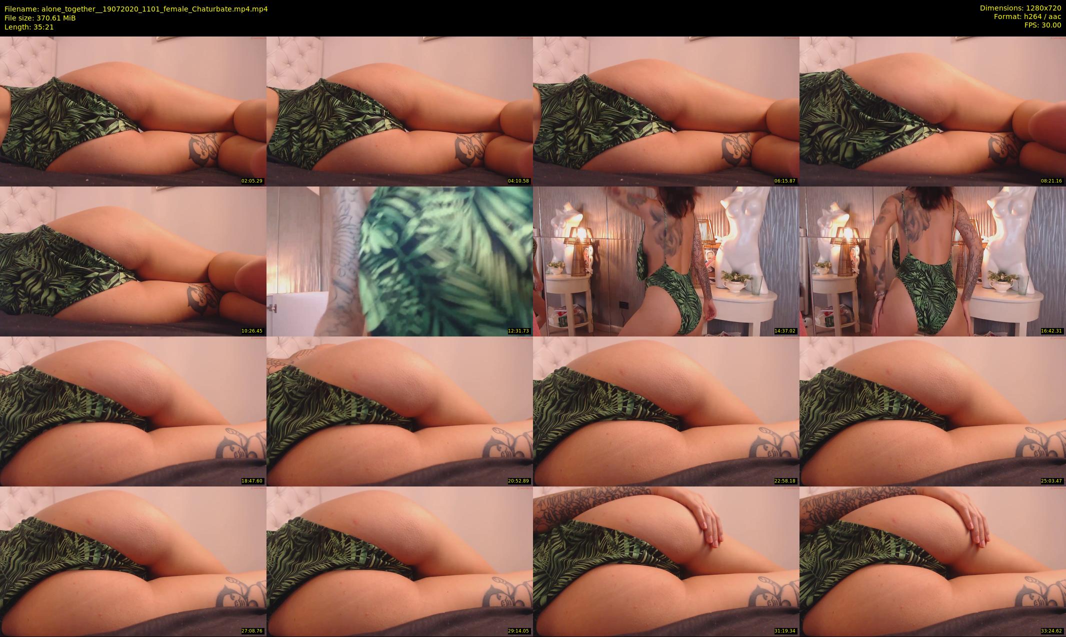 alone_together_ — 36 minute Chaturbate female cam show recording, 720p, Jul 19, 2020