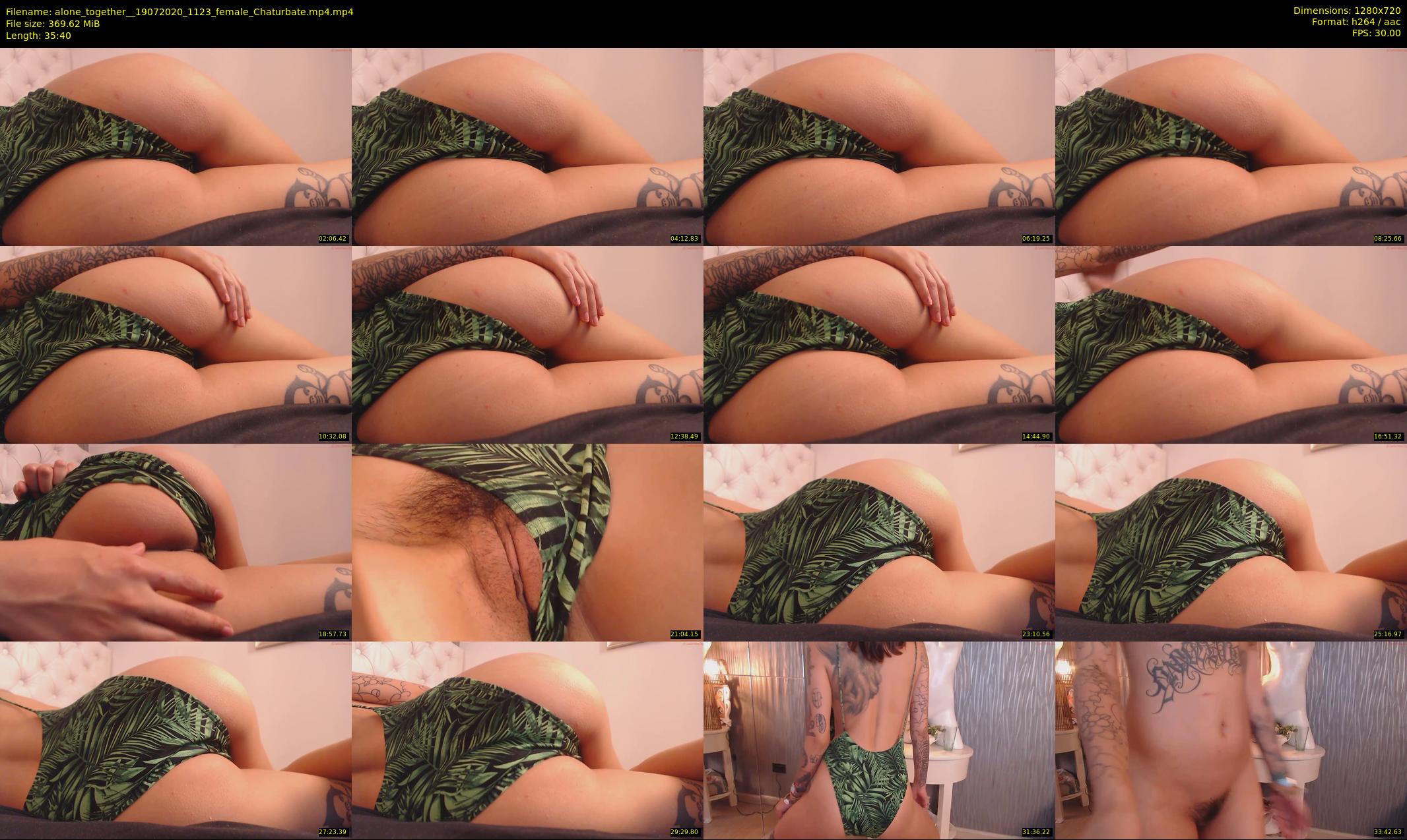 alone_together_ — 36 minute Chaturbate female cam show recording, 720p, Jul 19, 2020