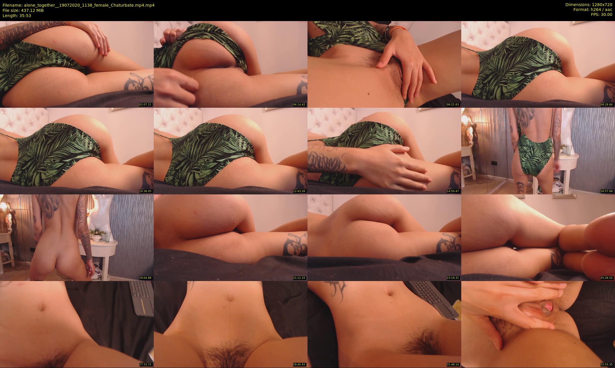 alone_together_ — 36 minute Chaturbate female cam show recording, 720p, Jul 19, 2020