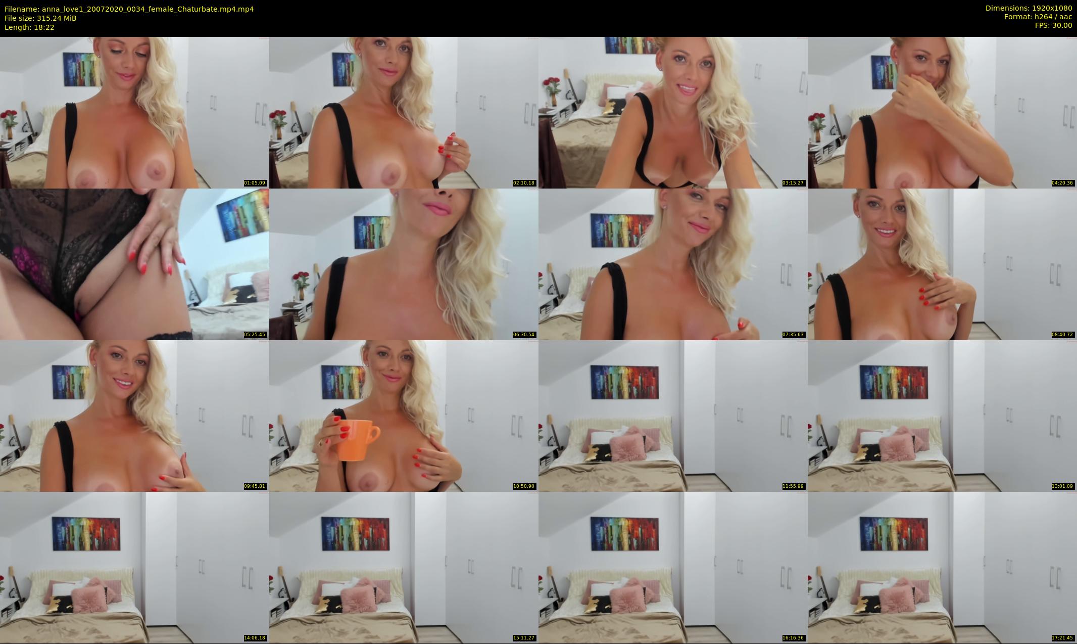anna_love1 — 19 minute Chaturbate female cam show recording, 1080p, Jul 20, 2020