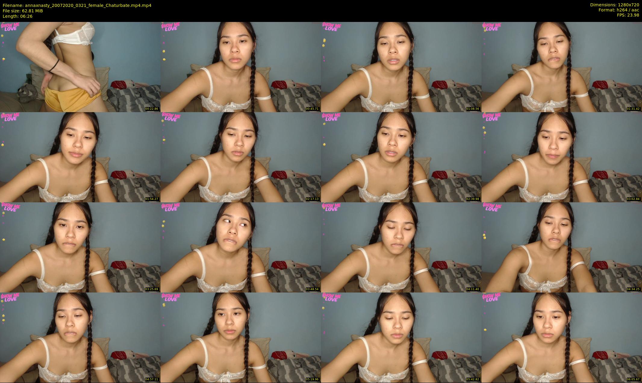 annaxnasty — 7 minute Chaturbate female cam show recording, 720p, Jul 20, 2020
