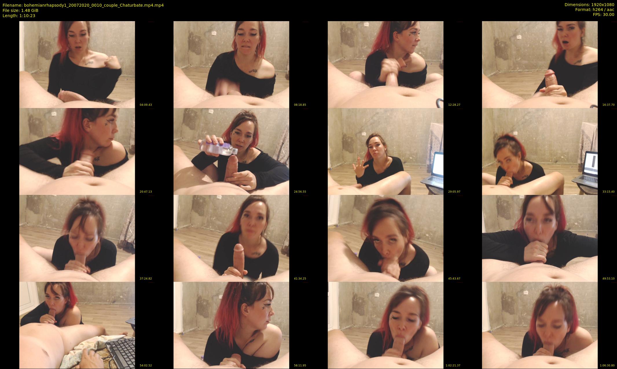bohemianrhapsody1 — 71 minute Chaturbate couple cam show recording, 1080p, Jul 20, 2020