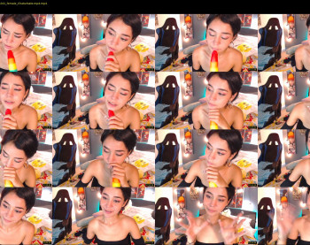 candyred88 — 5 minute Chaturbate female cam show recording, 720p, Jul 19, 2020