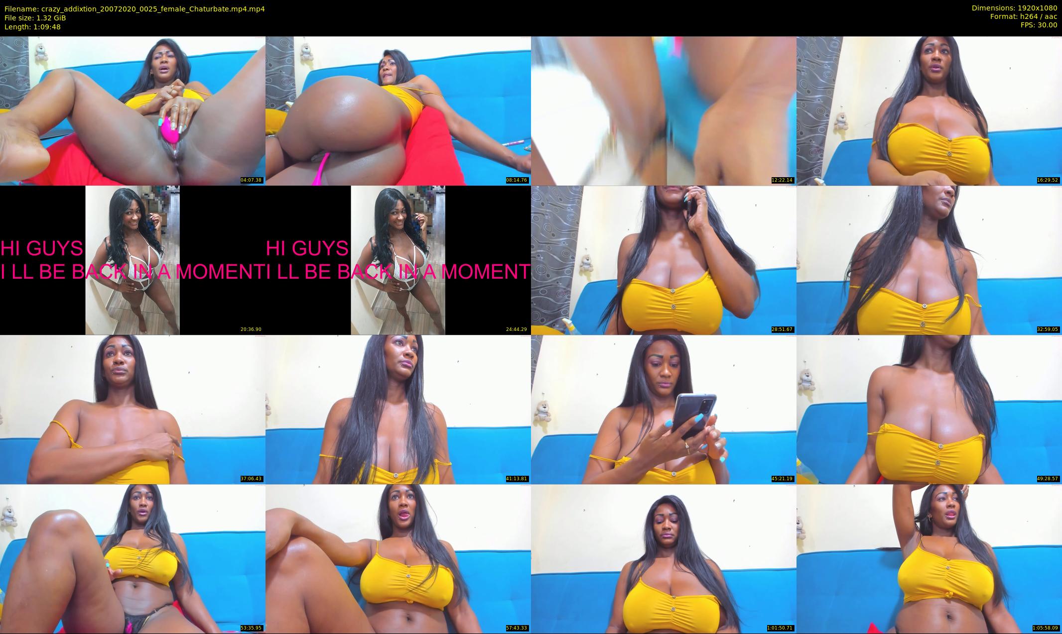 crazy_addixtion — 70 minute Chaturbate female cam show recording, 1080p, Jul 20, 2020