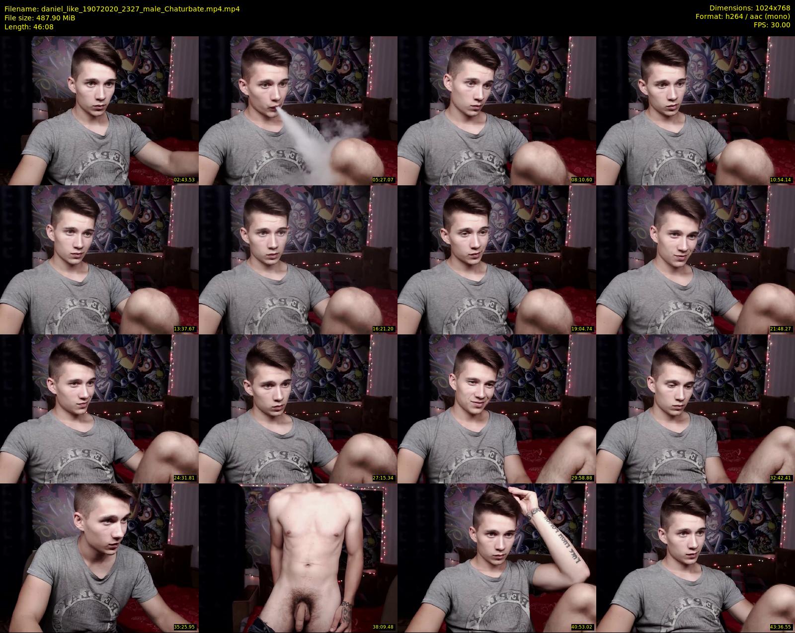 daniel_like — 47 minute Chaturbate male cam show recording, 720p, Jul 19, 2020