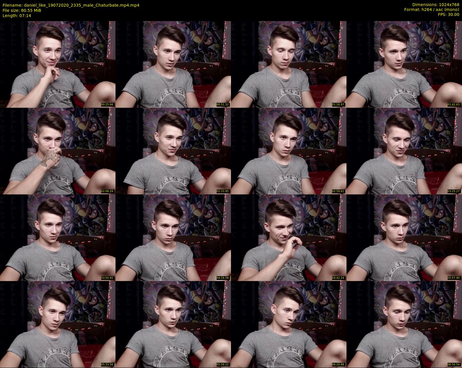daniel_like — 8 minute Chaturbate male cam show recording, 720p, Jul 19, 2020