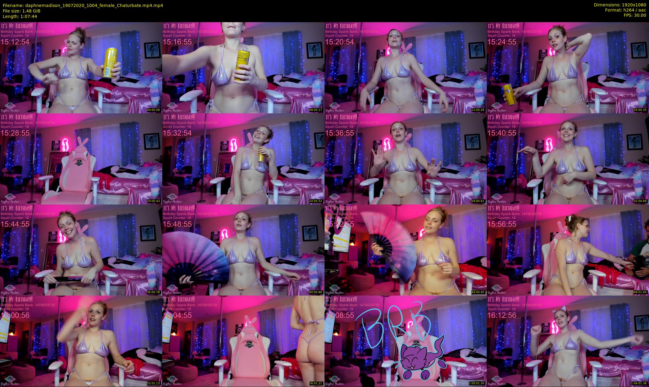 daphnemadison — 68 minute Chaturbate couple cam show recording, 1080p, Jul 19, 2020
