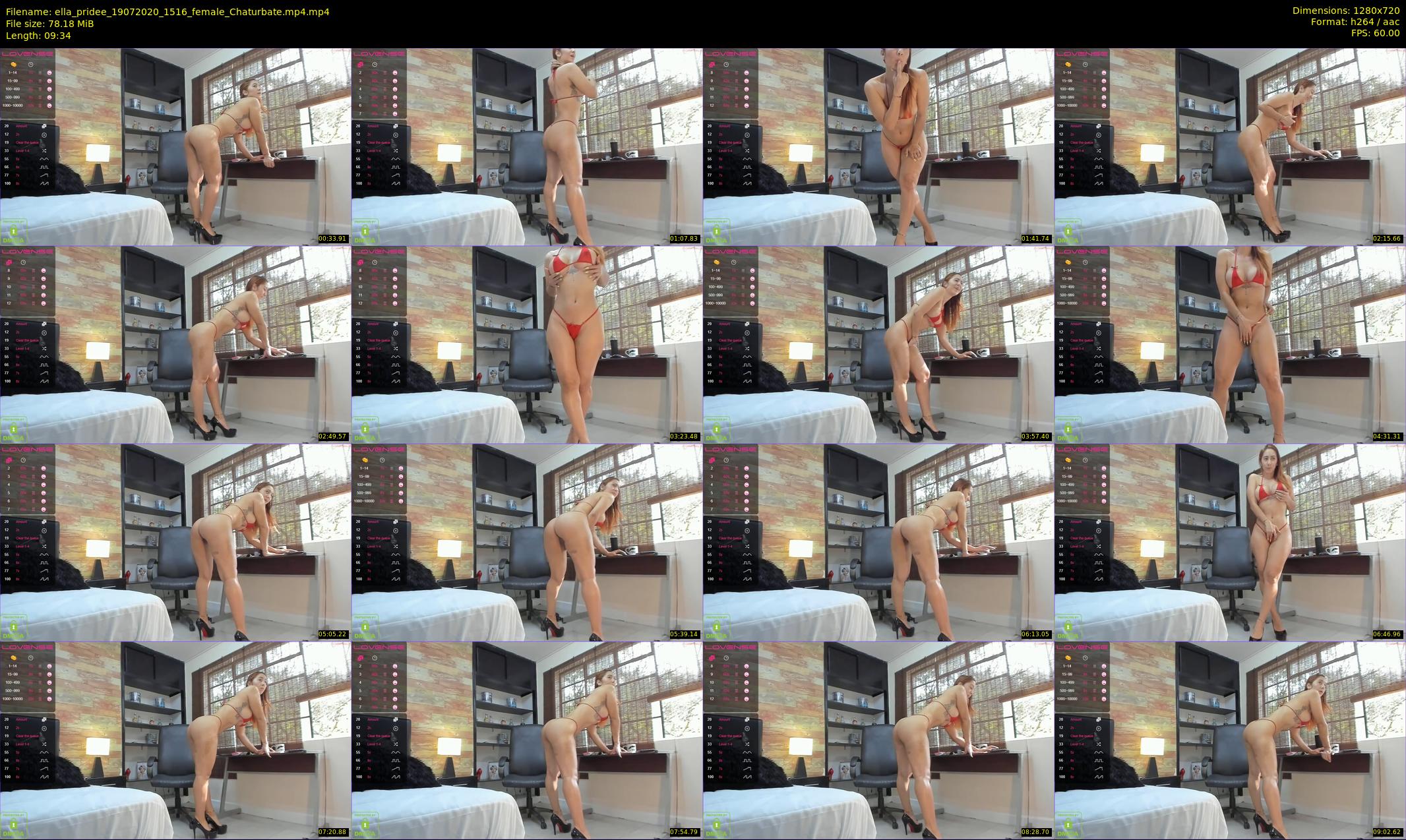 ella_pridee — 10 minute Chaturbate female cam show recording, 720p, Jul 19, 2020