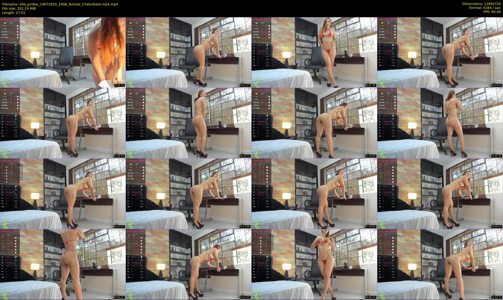 ella_pridee — 28 minute Chaturbate female cam show recording, 720p, Jul 19, 2020