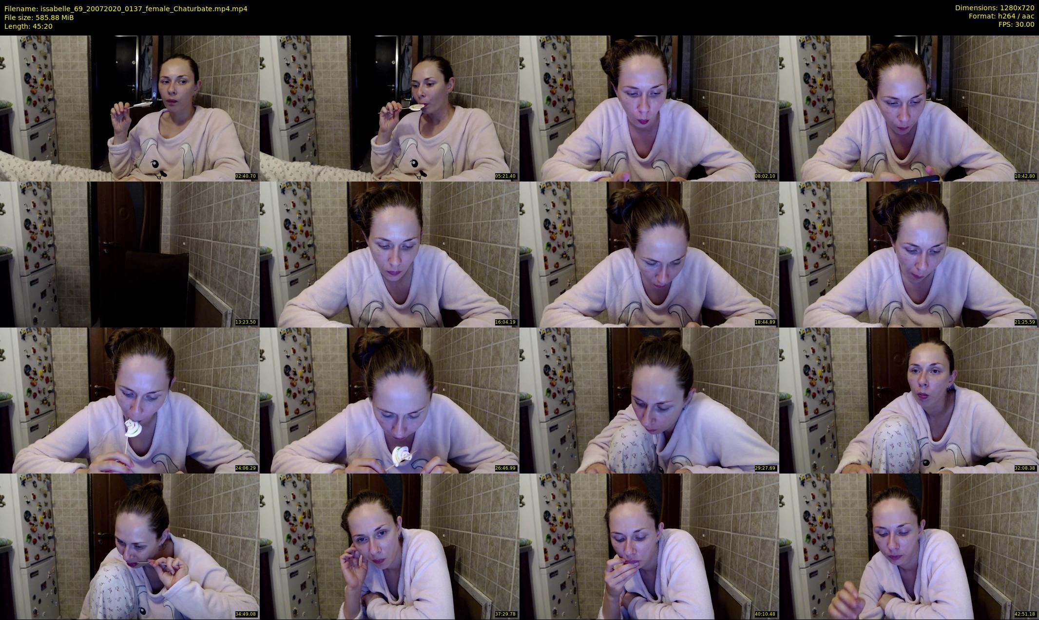 issabelle_69 — 46 minute Chaturbate couple cam show recording, 720p, Jul 20, 2020