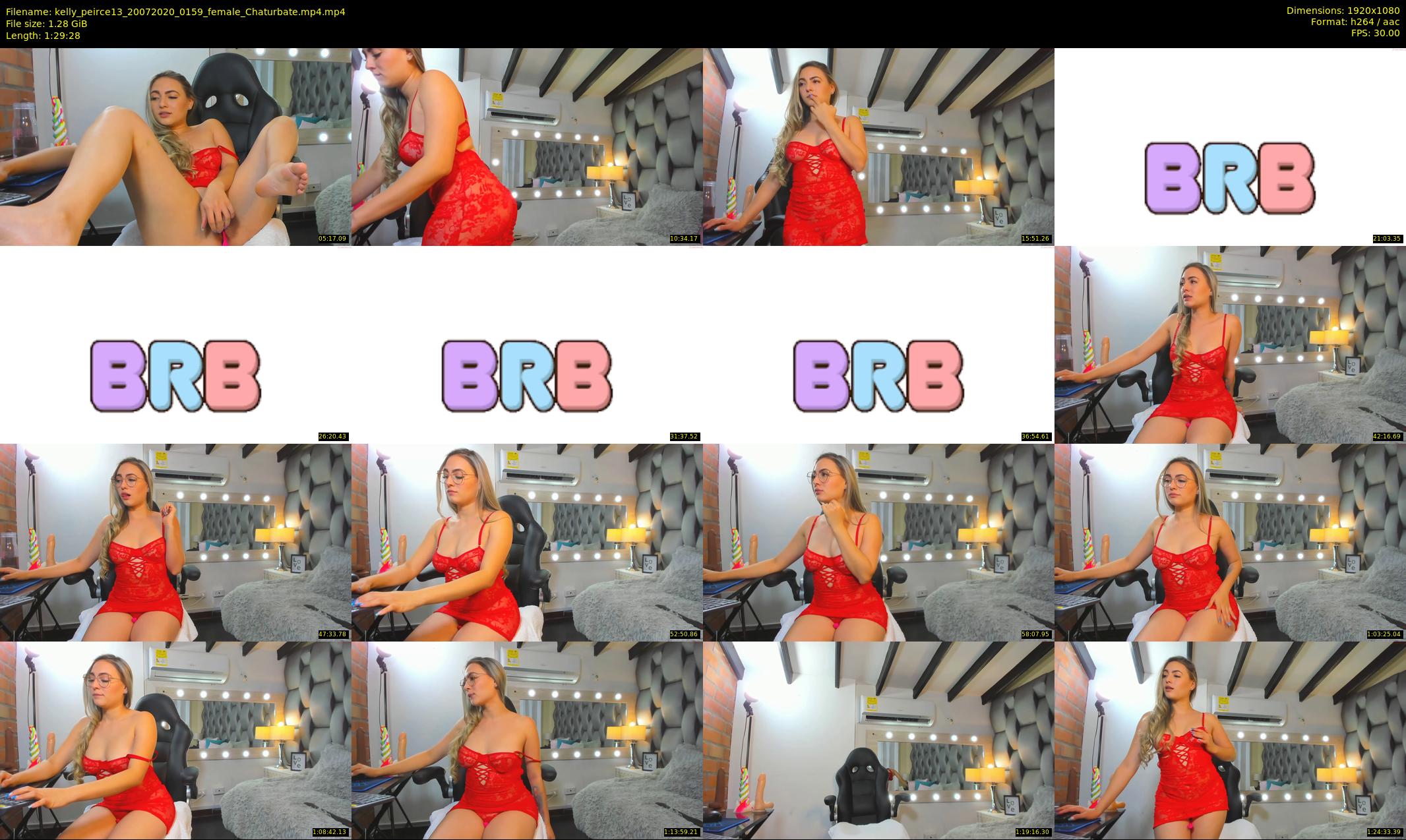 kelly_peirce13 — 90 minute Chaturbate female cam show recording, 1080p, Jul 20, 2020