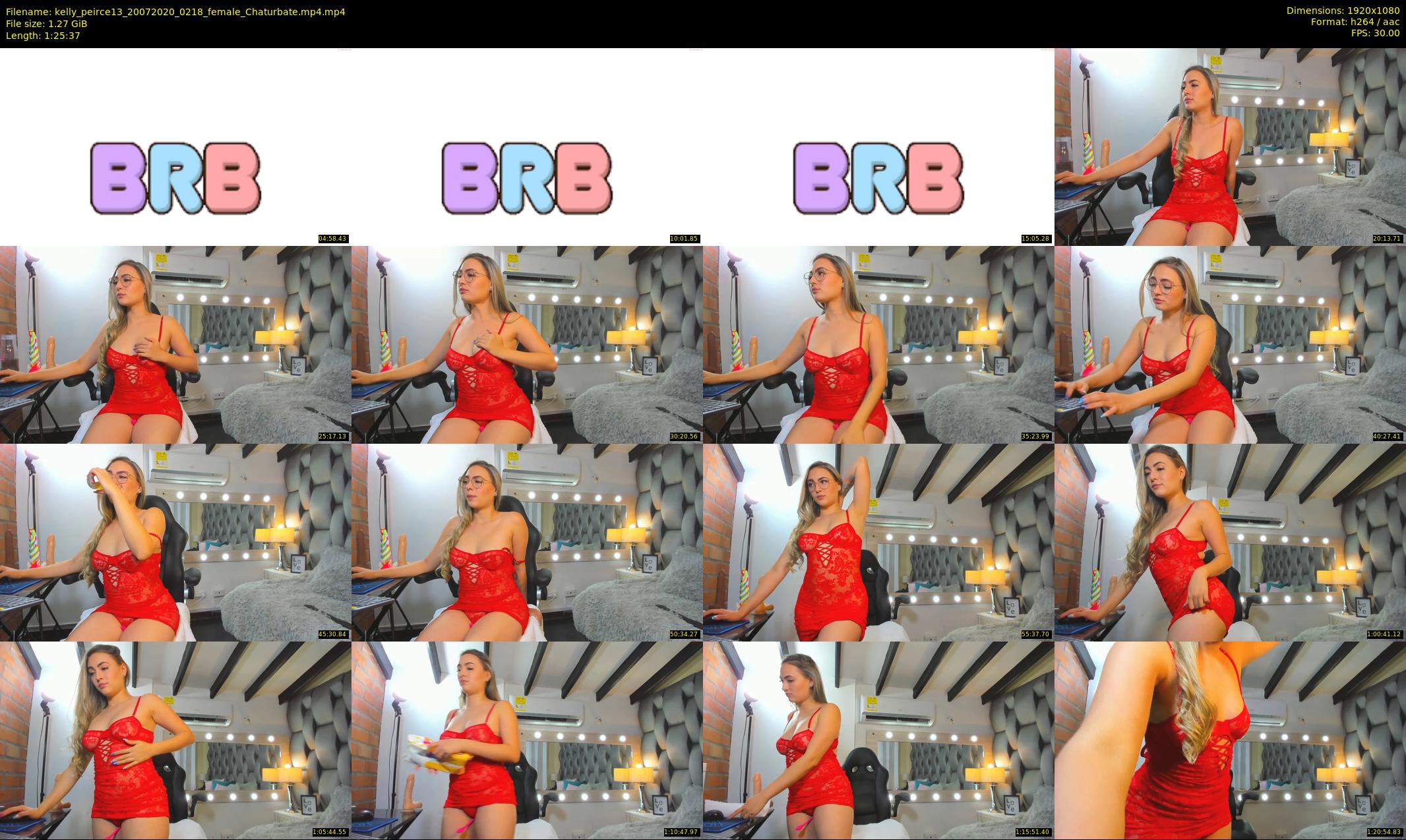 kelly_peirce13 — 86 minute Chaturbate female cam show recording, 1080p, Jul 20, 2020