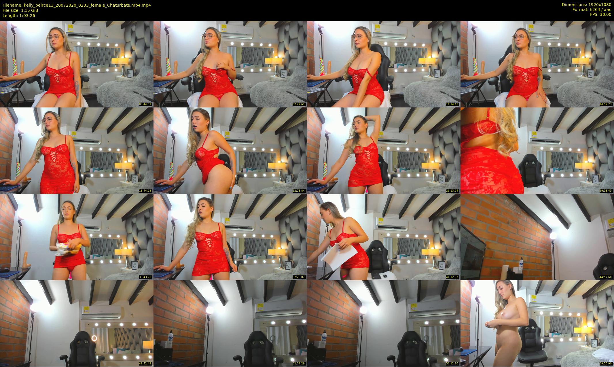 kelly_peirce13 — 64 minute Chaturbate female cam show recording, 1080p, Jul 20, 2020