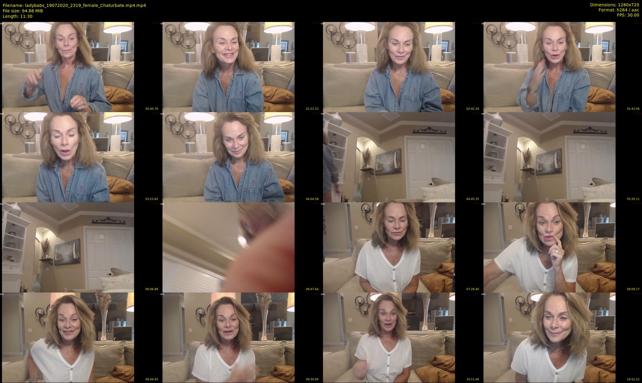 ladybabs — 12 minute Chaturbate female cam show recording, 720p, Jul 19, 2020