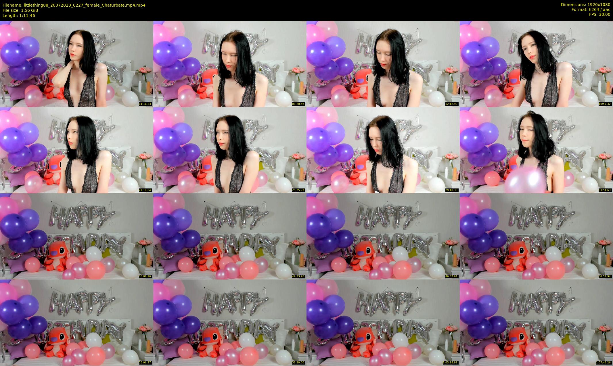 littlething88 — 72 minute Chaturbate female cam show recording, 1080p, Jul 20, 2020