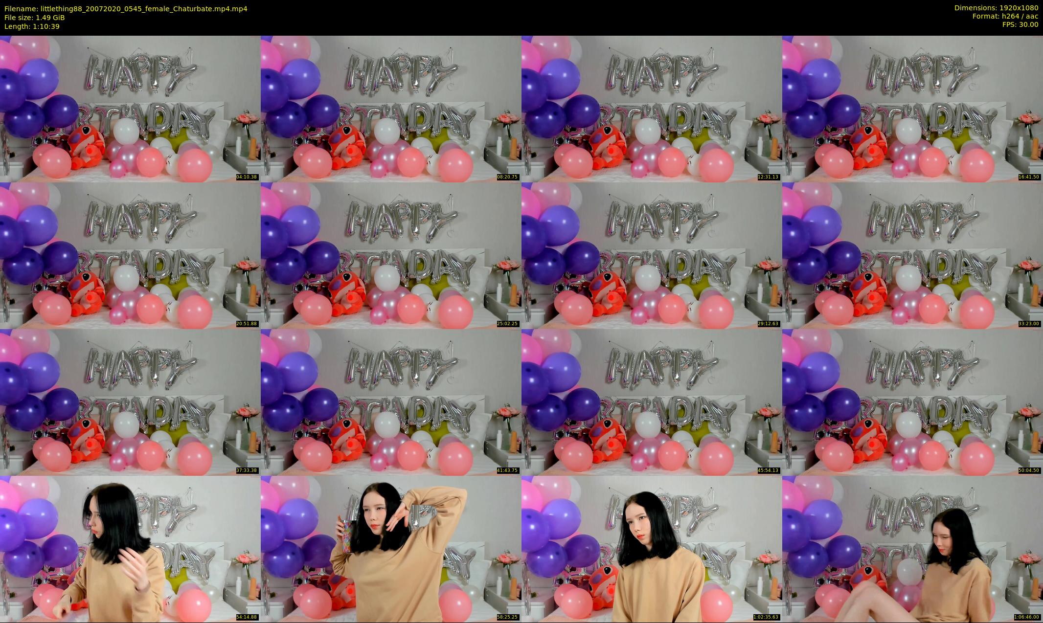 littlething88 — 71 minute Chaturbate female cam show recording, 1080p, Jul 20, 2020