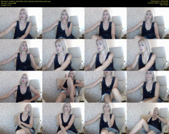 mallinia — 15 minute Chaturbate female cam show recording, 720p, Jul 19, 2020