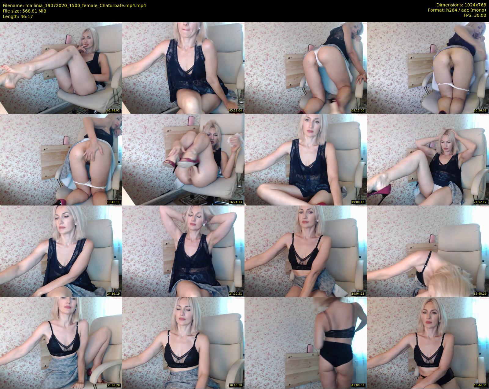 mallinia — 47 minute Chaturbate female cam show recording, 720p, Jul 19, 2020