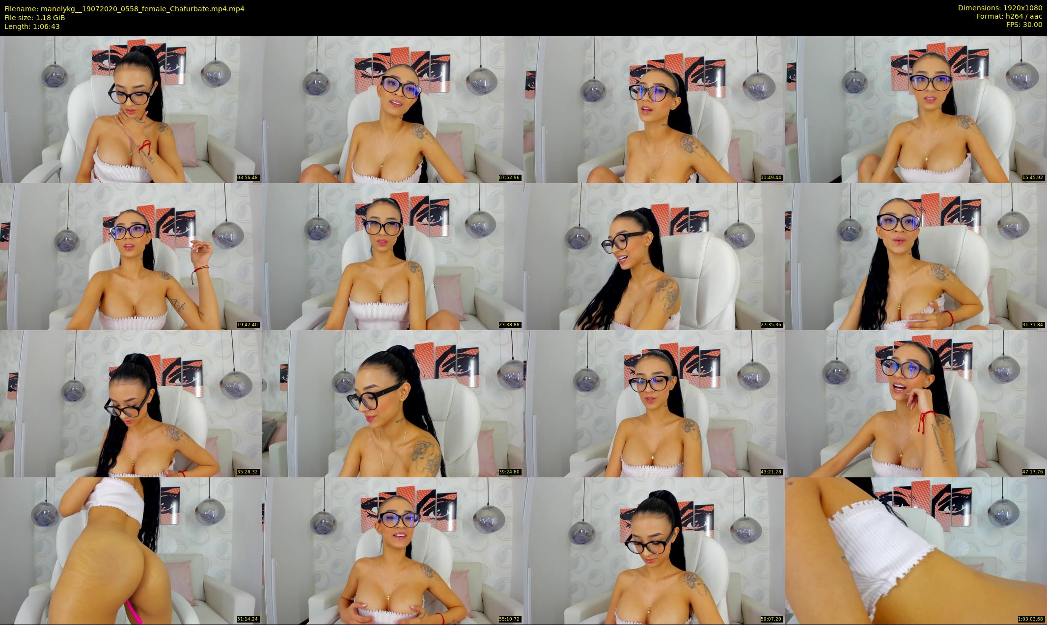 manelykg_ — 67 minute Chaturbate female cam show recording, 1080p, Jul 19, 2020