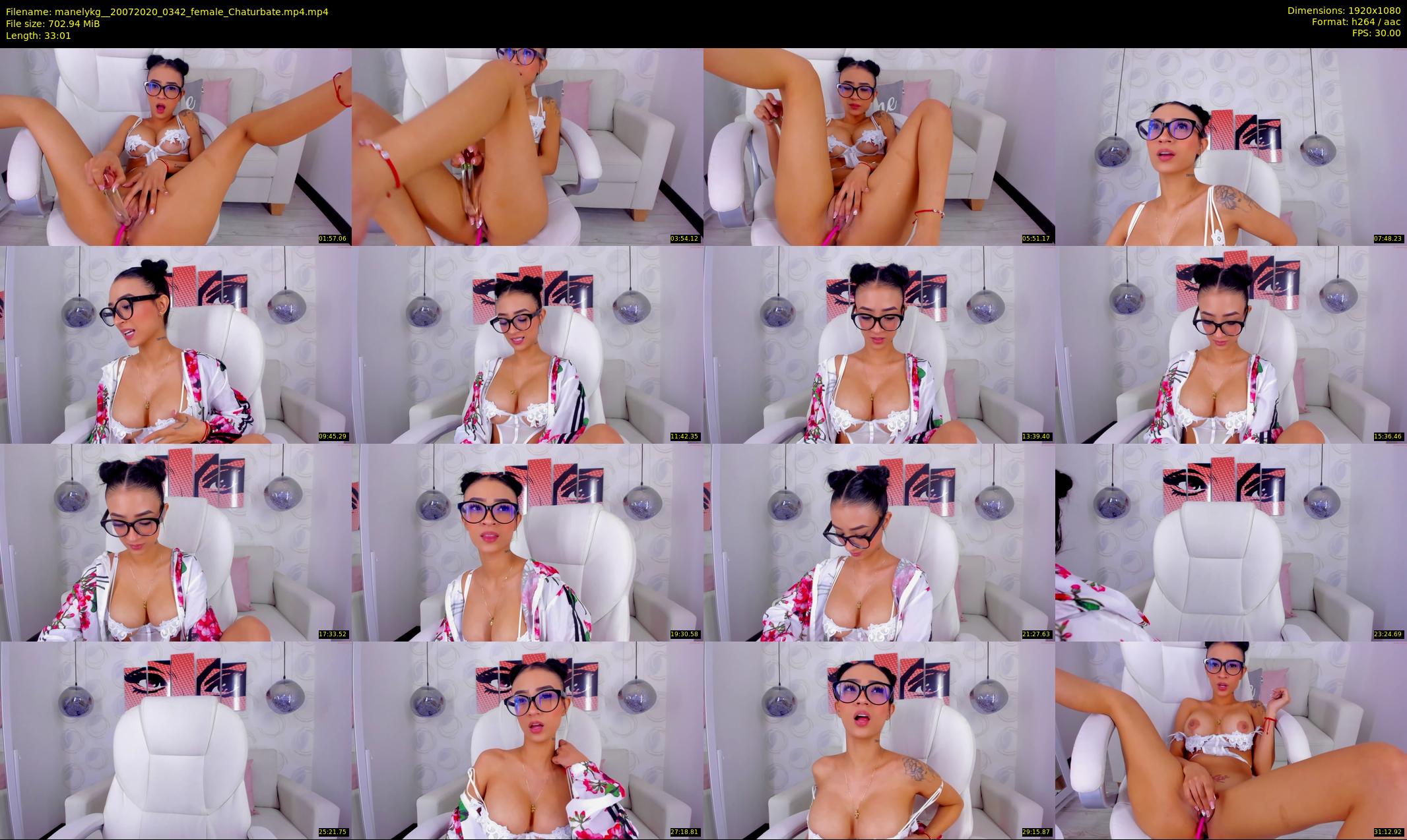 manelykg_ — 34 minute Chaturbate female cam show recording, 1080p, Jul 20, 2020