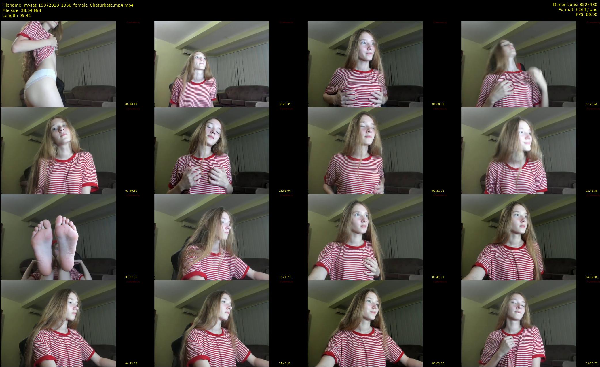 mysat — 6 minute Chaturbate female cam show recording, 480p, Jul 19, 2020